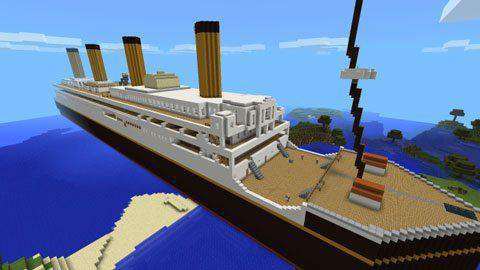 Скачать карту Титаник для Майнкрафт 1.5.2