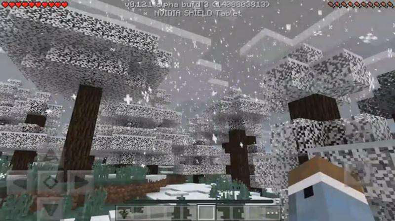 Minecraft Snow Biome Wallpaper
