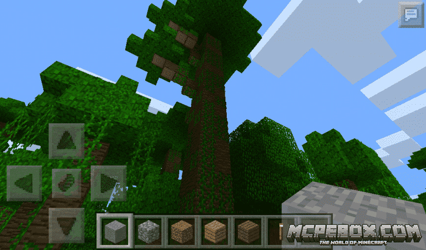 seeds for minecraft pe forest