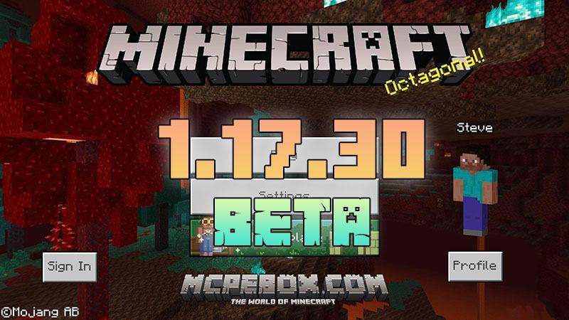 Minecraft 1.17.30 Download APK  Android 2021 Mediafire