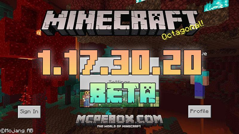 Download Minecraft 1.17.30.20 APK for Android Mediafire Free