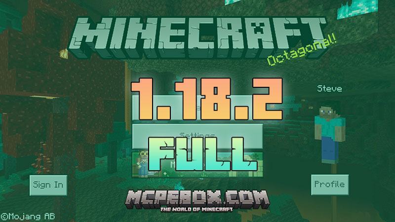 Minecraft 1.18.2.03 apk download